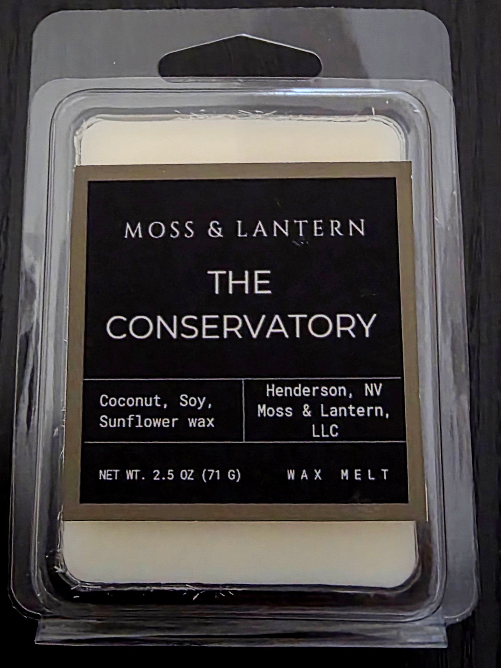 2.5oz The Conservatory wax melt