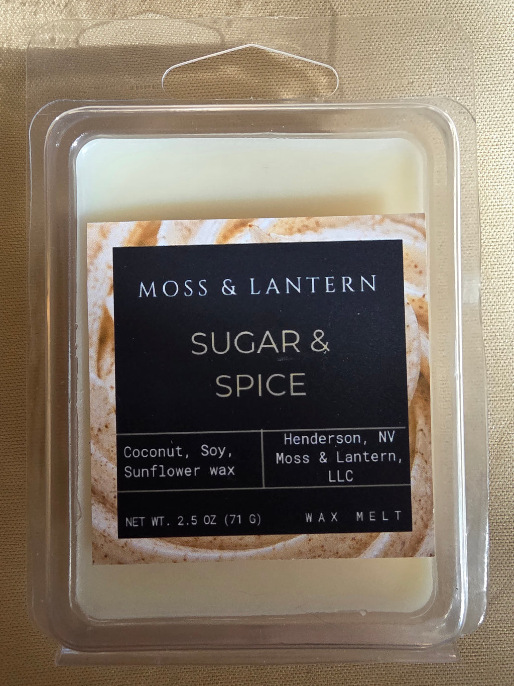 2.5oz Sugar & Spice Wax Melt