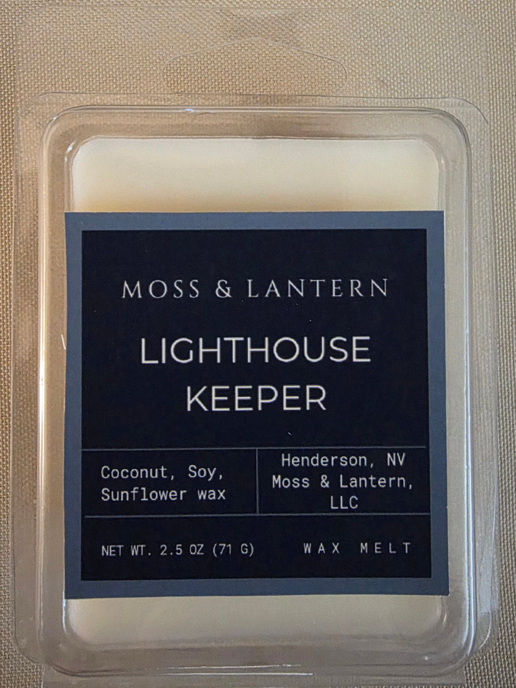 2.5oz Lighthouse Keeper wax melt