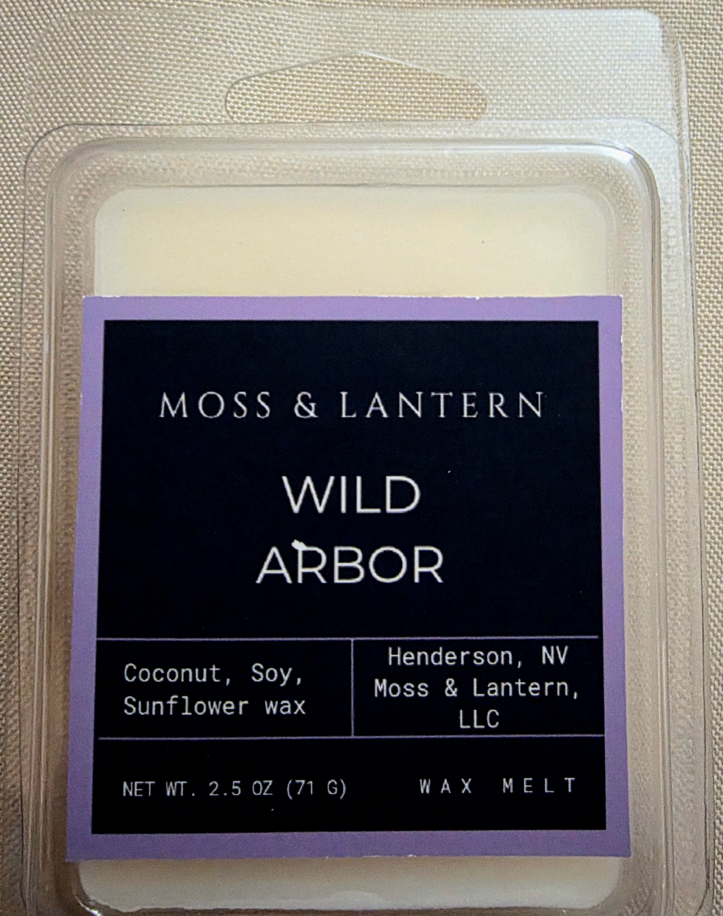 2.5oz Wild Arbor wax melt