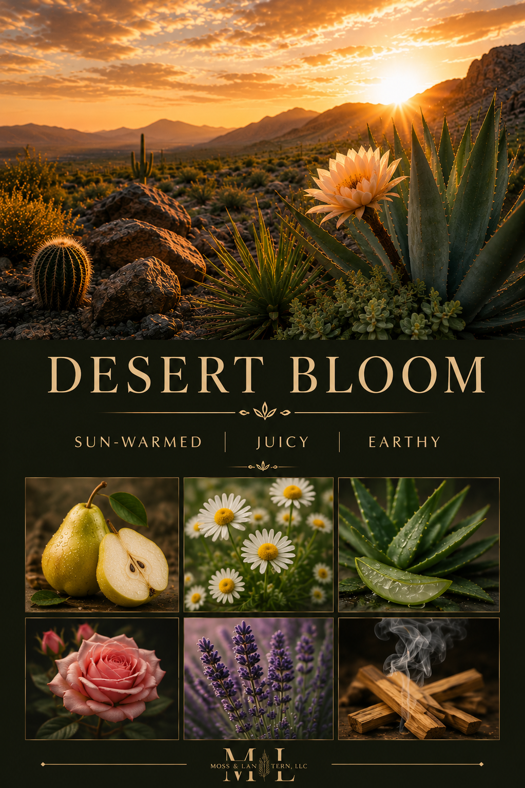 2.5oz Desert Bloom Wax Melt